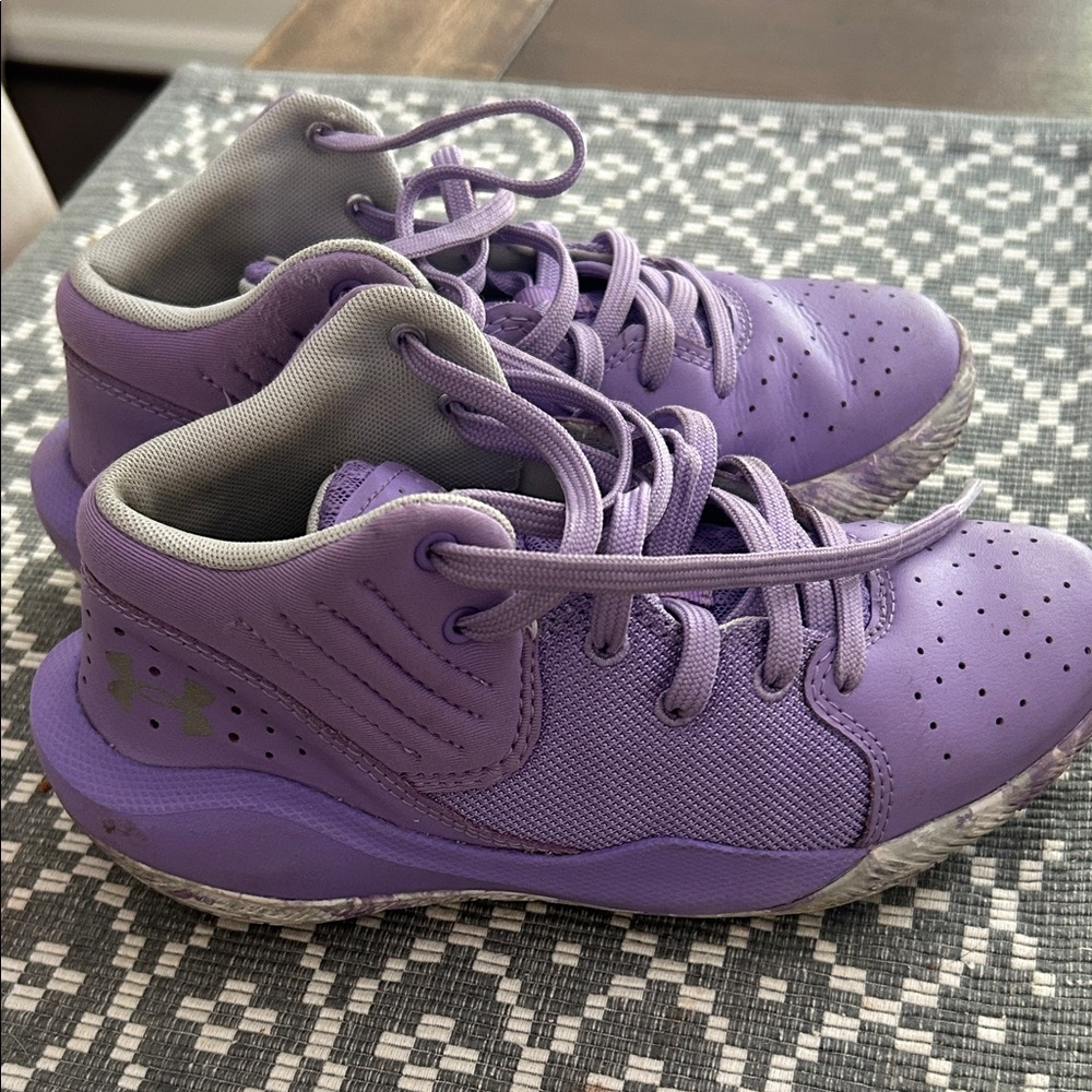 Under Armour Kids Lavender Sneakers